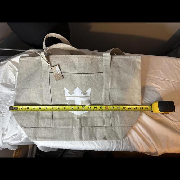 RCCL Tan Large Beach Bag NWT - Picture 2 of 4